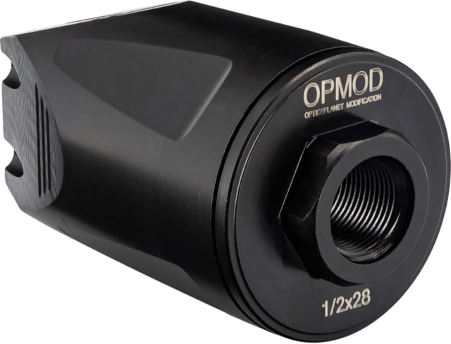 Kaw Valley Precision OPMOD Big G Compensator with Hub Mount 1/2x28 Black .46 Caliber and Under - Kaw Valley Precision