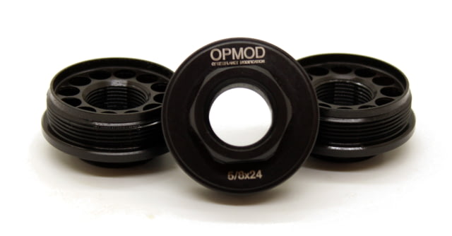 Kaw Valley Precision OPMOD Direct Thread Hub Mount 11/16x24 Black .46 Caliber and Under - Opmod