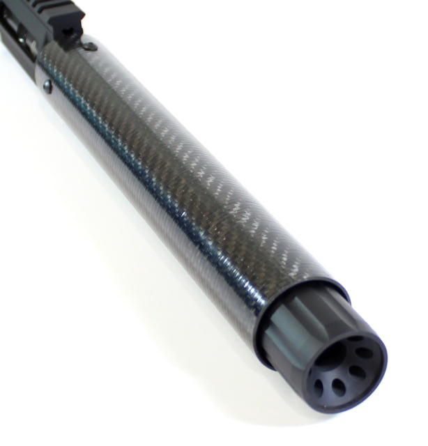 Kaw Valley Precision Slim PCC Carbon Fiber Handguard 10.25in Black Medium - Kaw Valley Precision