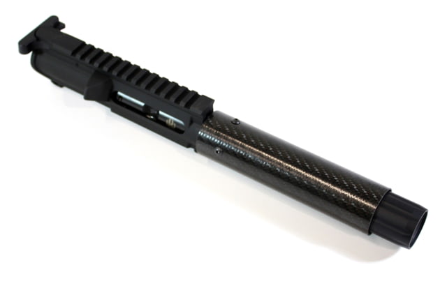 Kaw Valley Precision Slim PCC Carbon Fiber Handguard 6.25in Black Small - Kaw Valley Precision