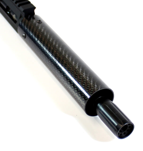 Kaw Valley Precision Slim PCC Carbon Fiber Handguard 7.25in Black Small - Kaw Valley Precision