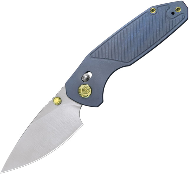 KB Knives Aero Crossbar Lock Blue Ti - Kb Knives
