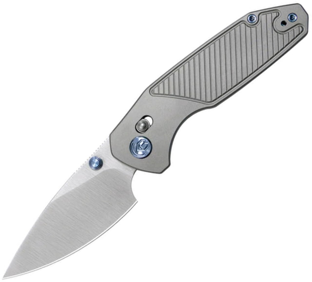 KB Knives Aero Crossbar Lock Gray Ti - Kb Knives