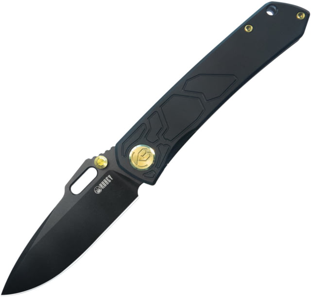 KB Knives Blackout Framelock Ti Black - Kb Knives