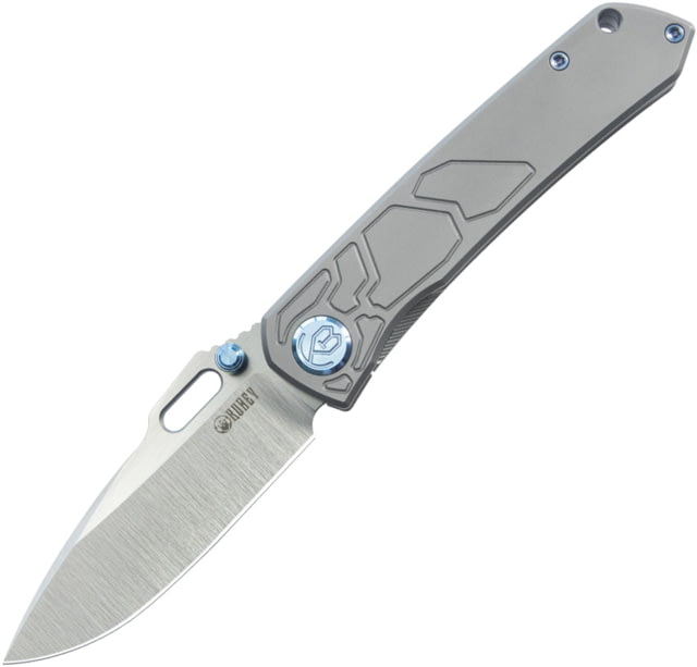 KB Knives Blackout Framelock Ti Gray - Kb Knives