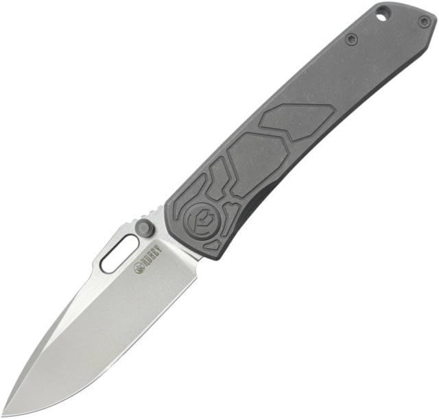 KB Knives Blackout Framelock Ti Gray - Kb Knives