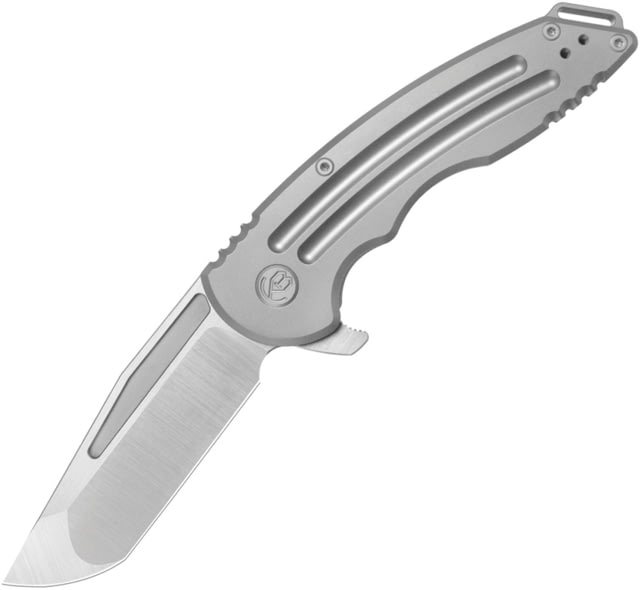 KB Knives Husky Framelock Ti Gray - Kb Knives