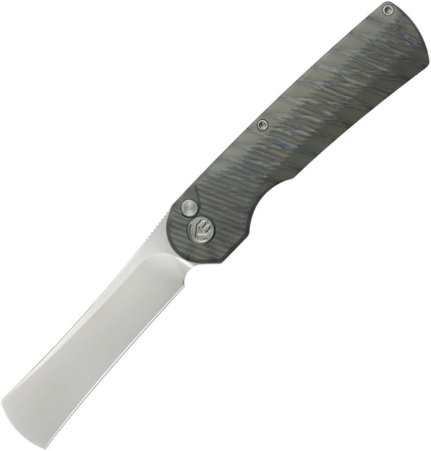 KB Knives Ikul Button Lock Flame Ti - Kb Knives