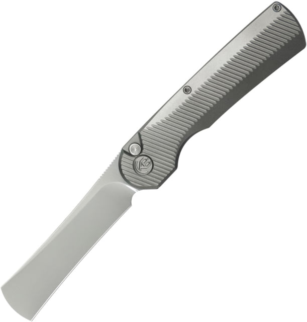 KB Knives Ikul Button Lock Gray Ti - Kb Knives