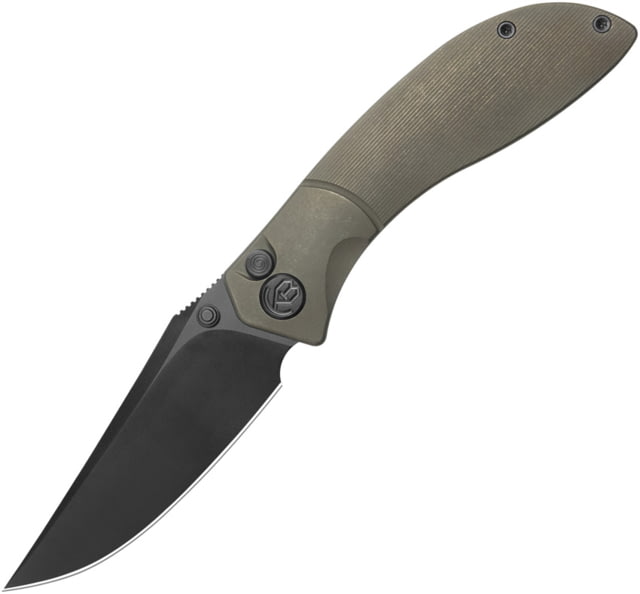 KB Knives Stingray Button Lock Bronze Ti - Kb Knives