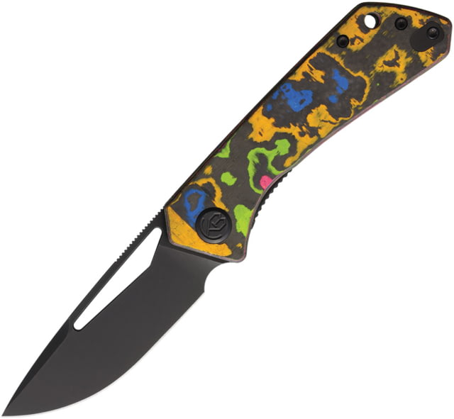 KB Knives Thalia Linerlock 80's Camo 2 - Kb Knives