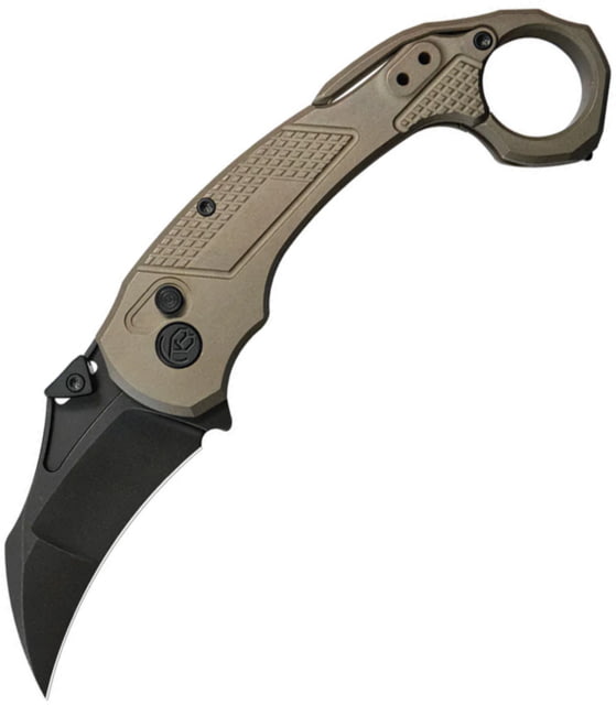KB Knives Toucan Button Lock Bronze - Kb Knives