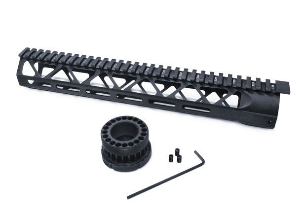 KE Arms Mlok Delta-S Free-Float Rail 12.5 in - Ke Arms
