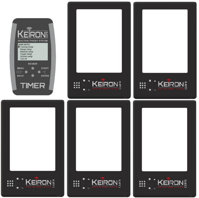 Keiron PRO Starter Pack Laser Trainer Black KP-START-R - Keiron