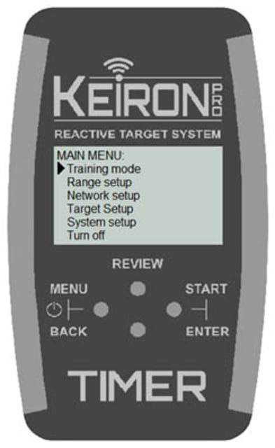 Keiron PRO Timer Laser Trainer Black/Grey Black Grey - Keiron