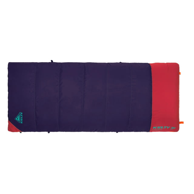 Kelty Callisto Kids 30 Deg Sleeping Bag - Kids Italian Plum Short