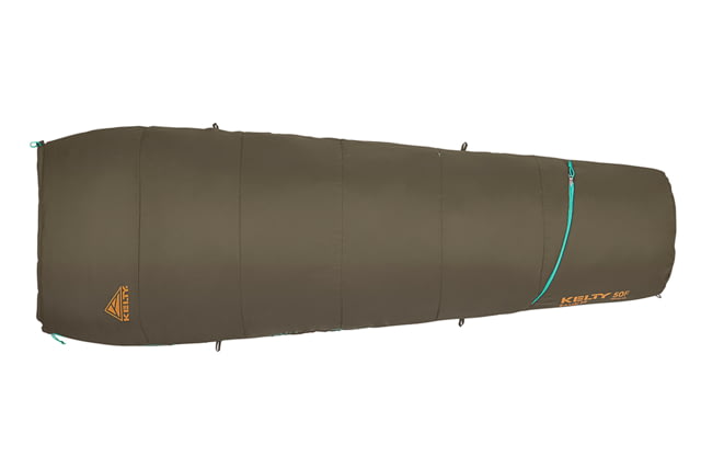 Kelty Rambler 50 Deg Sleeping Bag Peat Regular
