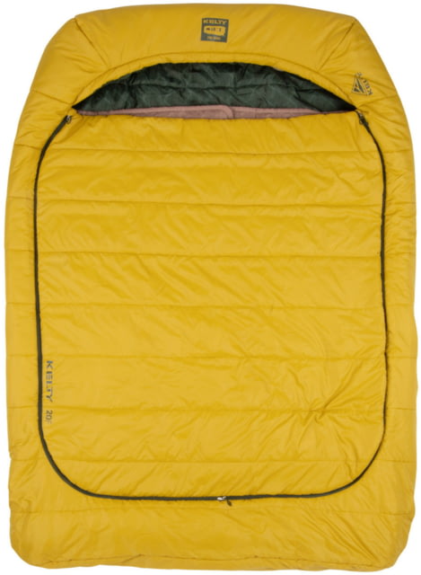 Kelty Tru.Comfort 20F Doublewide Sleeping Bag Olive Oil/Gamescape Double Wide