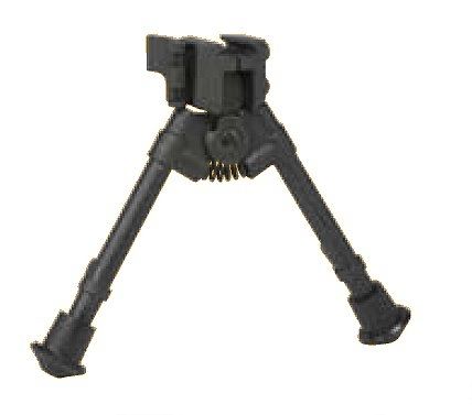 Versa-Pod Model 925 7-9in Lightweight Picatinny Rail Mounted Prone Bipod Black - Versa-Pod