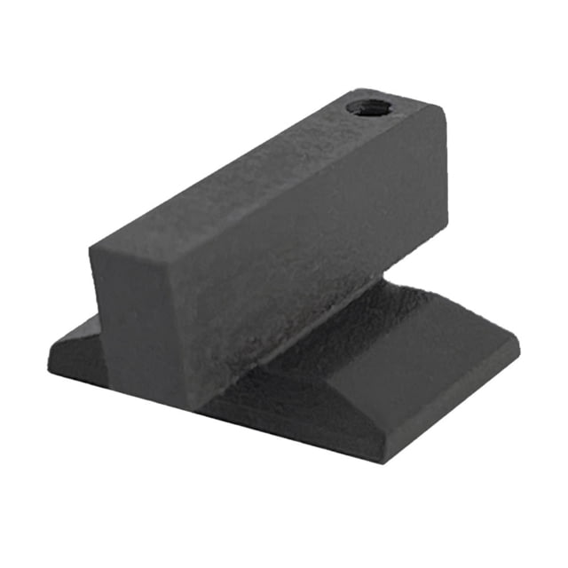 Kensight 1911 Serrated Patridge Blade Flat Base Standard Front Sight 0.230in Tall Black