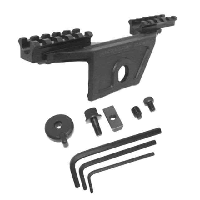 USED Kensight 7in M14 and M1A Mount Split Rail All Steel MIL-STD Picatinny Rail Scope Mount Black  EDEMO1 Used Condition Like New - Kensight