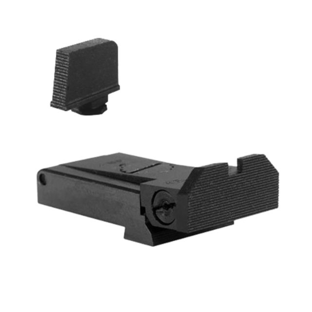 Kensight Adjustable Beveled Blade For Glock And Front Pistol Sight Black - Kensight