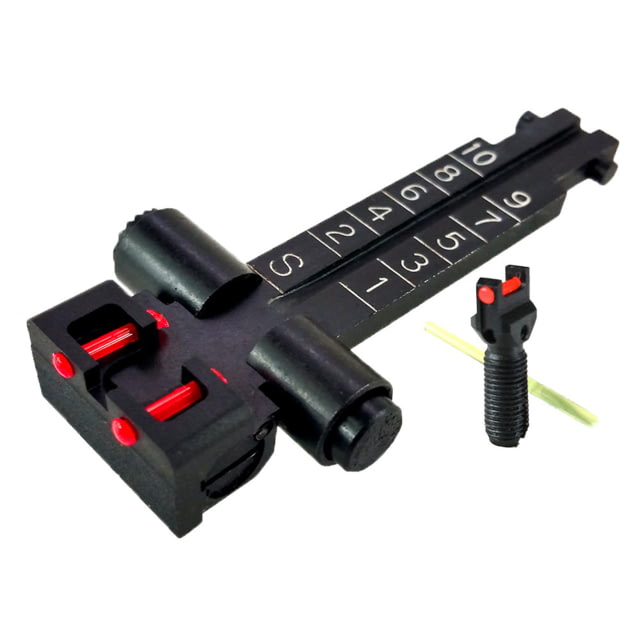 Kensight AK-74 Adjustable Tangent Rear Sight Black - Kensight
