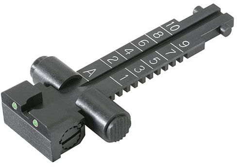 USED Kensight AK Rear Sight Trijicon Tritium insert - Night Sights Adjustable TangentAKM AK-47 Black  EDEMO1 Used Condition Fair - Kensight