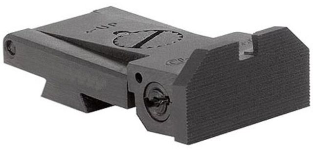 Kensight BoMar BMCS 1911 Chrome Moly Steel Sight Beveled Serrated Blade Black
