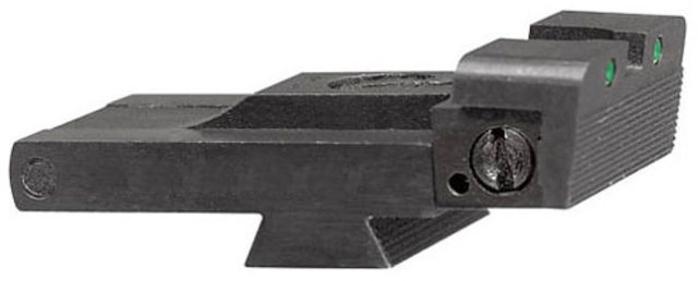 Kensight Compact AdjustableTrijicon Rounded Blade Tritium Pistol Night Sights Rear Black - Kensight