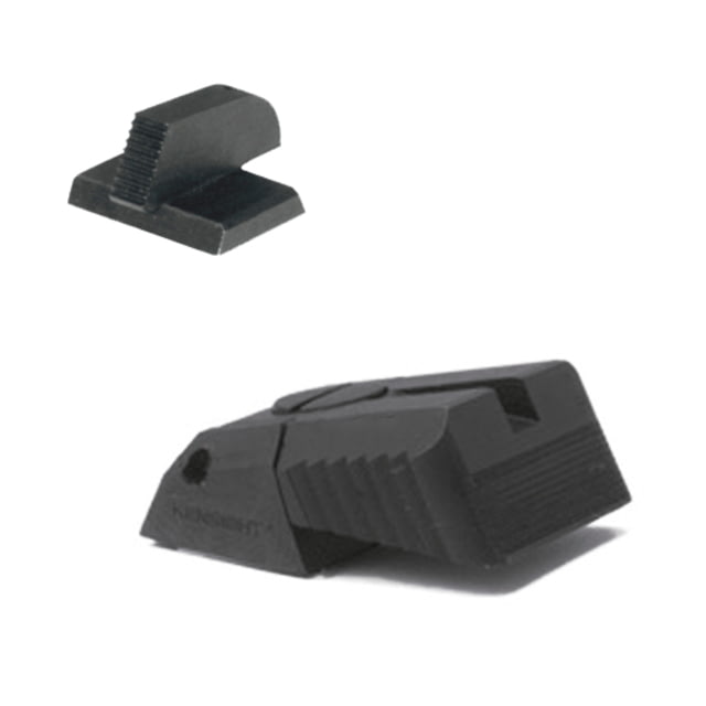 Kensight DAS Serrated Blade Adjustable for Elevation Only Rear 1911 Sight Black