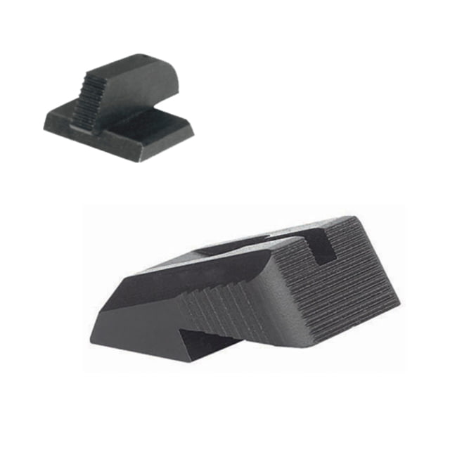Kensight DFS Fully Serrated Flat Profile Pistol Sight 1911 Rear/Front Black - Kensight