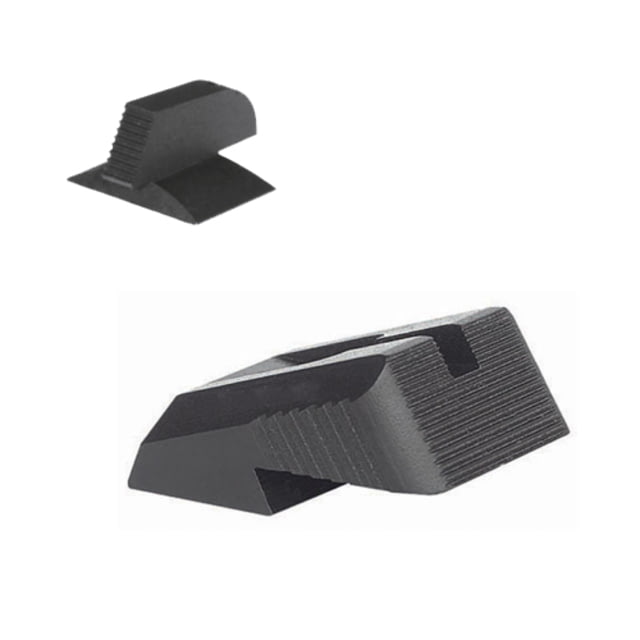 Kensight DFS Serrated Blade Fixed Rear 1911 Sight Black - Kensight