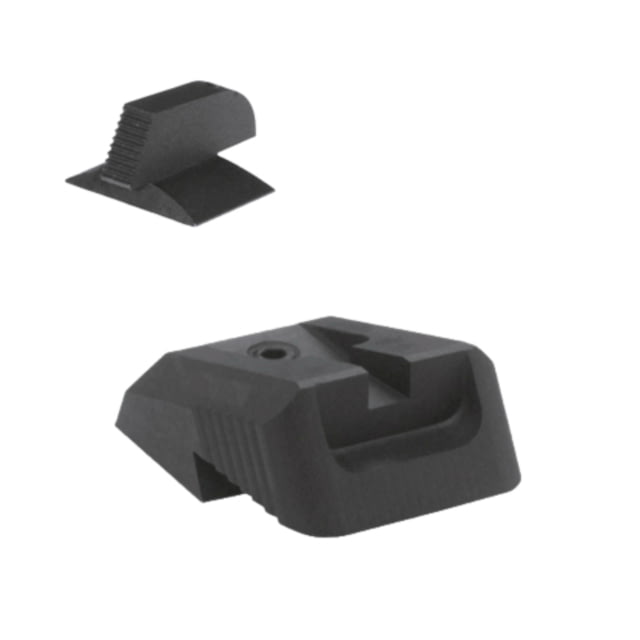 Kensight DFS Recessed Blade Fixed Rear 1911 Sight Black