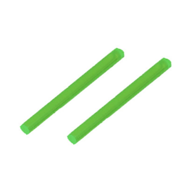 Kensight Fiber Optic Rods - Set of 2 0.059in Diameter Green - Kensight