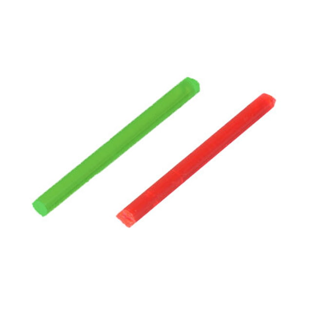 Kensight Fiber Optic Rods - Set of 2 0.059in Diameter Red/Green - Kensight