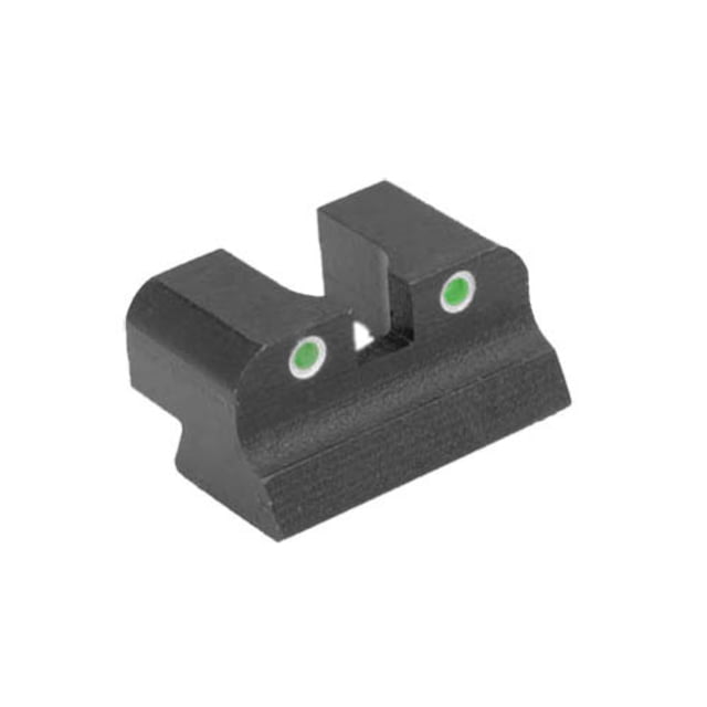 Kensight GI Series 0.230in Tall Trijicon Tritium Insert Rear Night Sight Black - Kensight