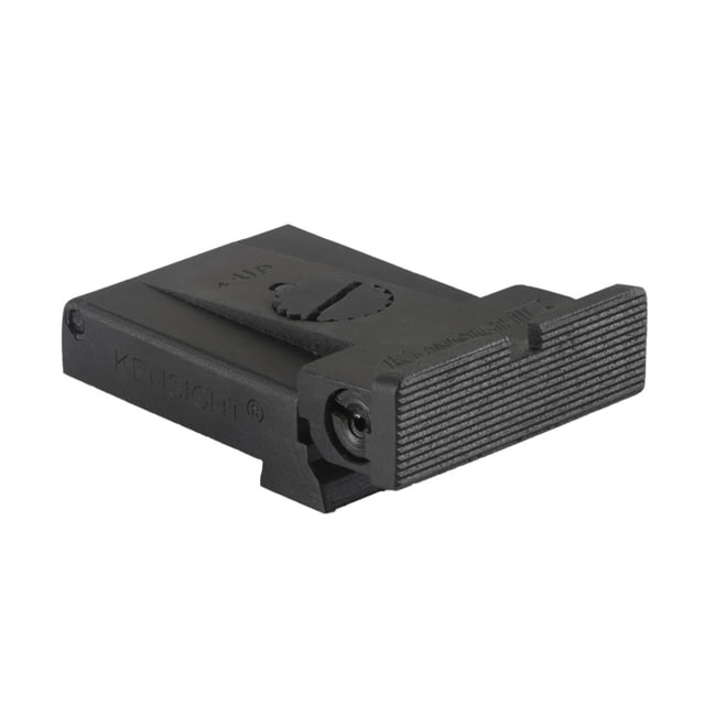 Kensight Glock Large Frame Adjustable Square Blade Rear Sight Black - Kensight