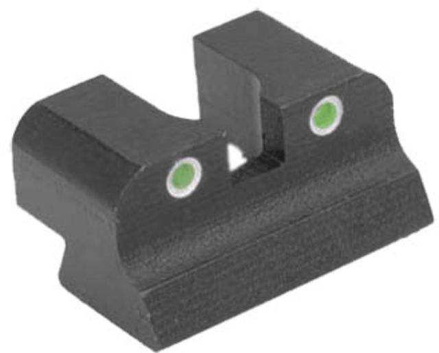 Kensight 1911 A1 Mil-Spec GI Series Government Model Fixed Rear Night Sight Black - Kensight