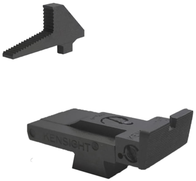 Kensight GI Series Adjustable Square Pistol Sight 1911 Gov't 80 Series Colt Rear/Front Black - Kensight