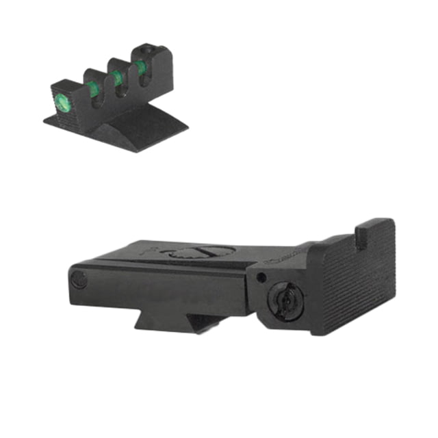 Kensight Kimber Adjustable Sight Set Rounded Blade Black - Kensight