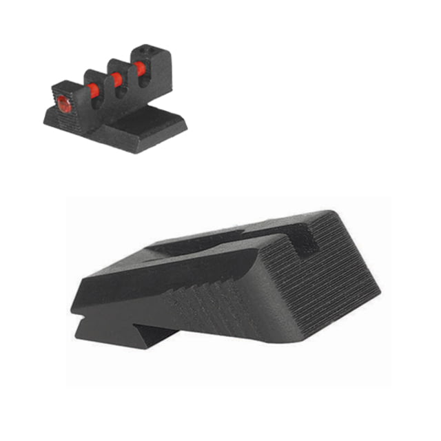 Kensight Kimber Serrated Blade Flat Sight Set Black - Kensight