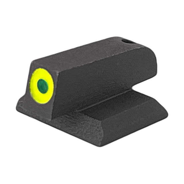 Kensight Springfield ProGlo Ramped Tritium Pistol Night Sight Front 0.180in Tall Green Outline Black - Kensight
