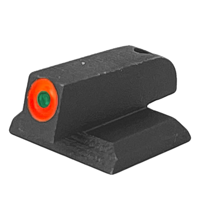 Kensight ProGlo Ramped Tritium Pistol Night Sight Springfield Front 0.180in Tall Orange Outline Black - Kensight