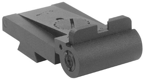 Kensight Rollo 1911 Rear Sight w/ Anti-Snag Blade Combat Black - Kensight