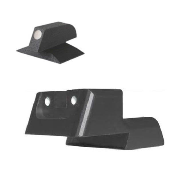 Kensight SLAM Recessed Blade Fixed Rear 1911 Sight Black