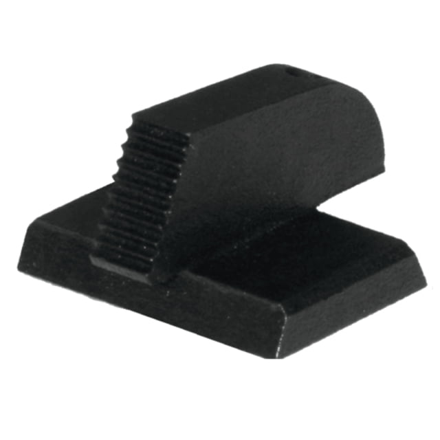 Kensight Standard Front Sight - Serrated Blade Flat Base 0.180in Tall Black