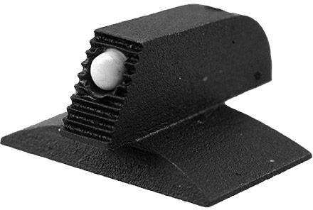 Kensight White Dot Front Sight Contoured Base 0.180in Tall Black