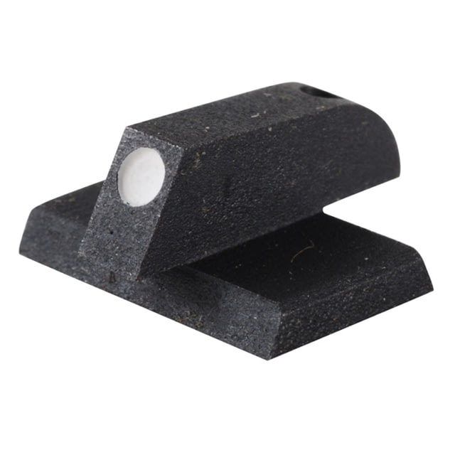 Kensight White Dot Front Pistol Sight Flat Base 0.220in Tall Black - Kensight