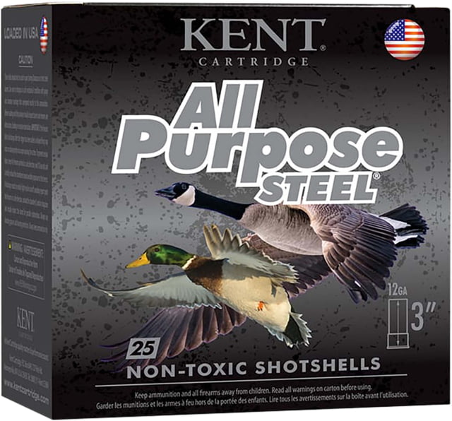 Kent Cartridge  12Gauge 3 1 1/4oz 2Shot 25 Per Box/10 Case - Kent Cartridge